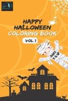 HAPPY HALLOWEEN: COLORING BOOK VOL 1