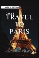 2022 Travel to Paris