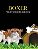 Boxer Adult Coloring Book