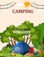 Camping Activity Book For Kids