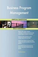 Business Program Management Critical Questions Skills Assessment