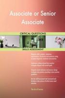 Associate or Senior Associate Critical Questions Skills Assessment