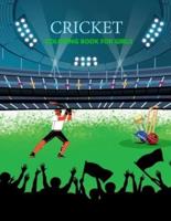 Cricket Coloring Book For Girls