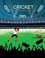 Cricket Activity Book For Kids