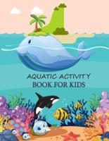 Aquatic Activity Book For Kids