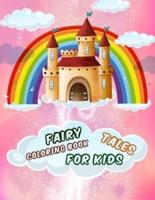 Fairy Tales Coloring Book For Kids