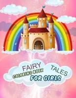 Fairy Tales Coloring Book For Girls