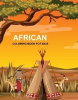 African Coloring Book For Kids