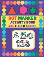 Dot Marker Activity Book ABC