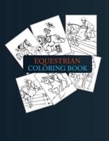 Equestrian Coloring Book