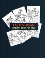 Equestrian Activity Book For Kids