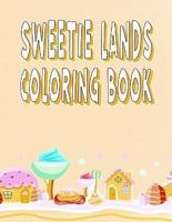 Sweetie Lands Coloring Book