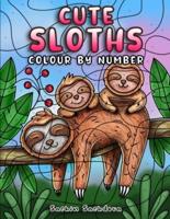 Cute Sloths Colour By Number