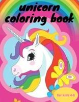 Unicorn Coloring Book for Kids 4-8