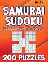 Samurai Sudoku Puzzle Book for Adults