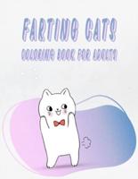 Farting Cats Coloring Book for Adults