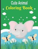 Cute Animal Coloring Book