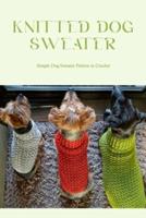 Knitted Dog Sweater