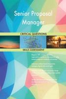 Senior Proposal Manager Critical Questions Skills Assessment
