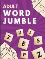 Adult Word Jumble