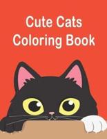 Cute Cats Coloring Book