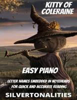 Kitty of Coleraine for Easy Piano
