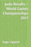 Judo Results - World Cadets Championships 2017