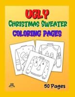 Ugly Christmas Sweater Coloring Pages