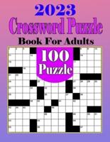 2023 Crossword Puzzle Books For Adults