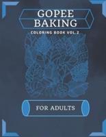 Gopee Baking Coloring Book Vol.2 for Adults
