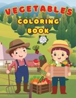 Vegetables Coloring Book