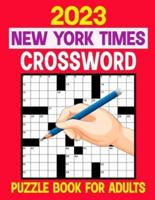2023 Crossword Puzzle Book For Adults New York Times