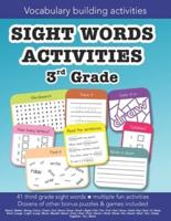 Sight Words Third Grade Vocabulary Building Activities