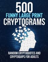 500 Funny Large Print Cryptograms