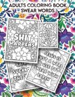 Adults Coloring Book Swear Words