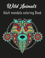 Wild Animals Adult Mandala Coloring Book