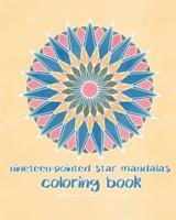 Nineteen-Pointed Star Mandalas Coloring Book