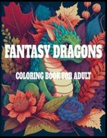 Fantasy Dragons Coloring Book