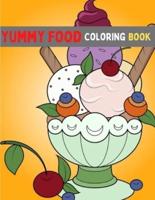 Yummy Food Coloring Book