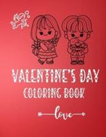 Valentines Day Coloring Book