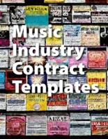 Music Industry Contract Templates