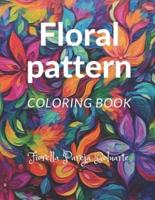 Floral Pattern Adult Coloring Book
