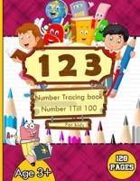 1 2 3 Number Tracing Book