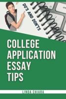 College Application Essay Tips