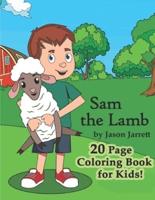 Sam the Lamb Coloring Book