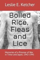 Boiled Rice, Fleas and Lice