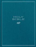 CSB Illustrator's Notetaking Bible, Large Print Edition, Deep Caribbean Blue Cloth Over Board
