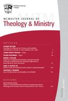 McMaster Journal of Theology and Ministry: Volume 23, 2021-2022