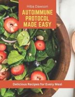 Autoimmune Protocol Made Easy