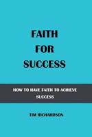 Faith for Success